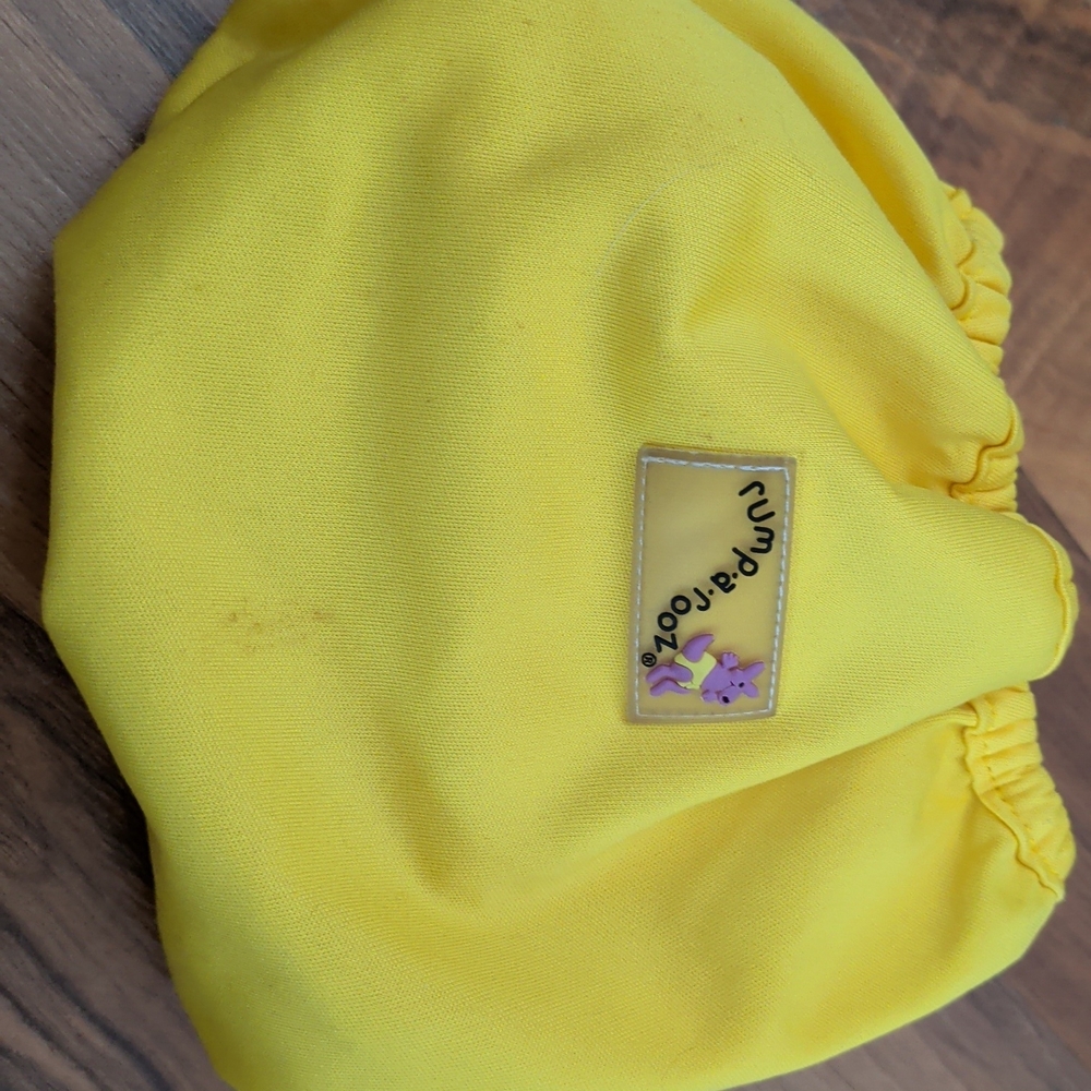 Yellow Kids Diaper Cover